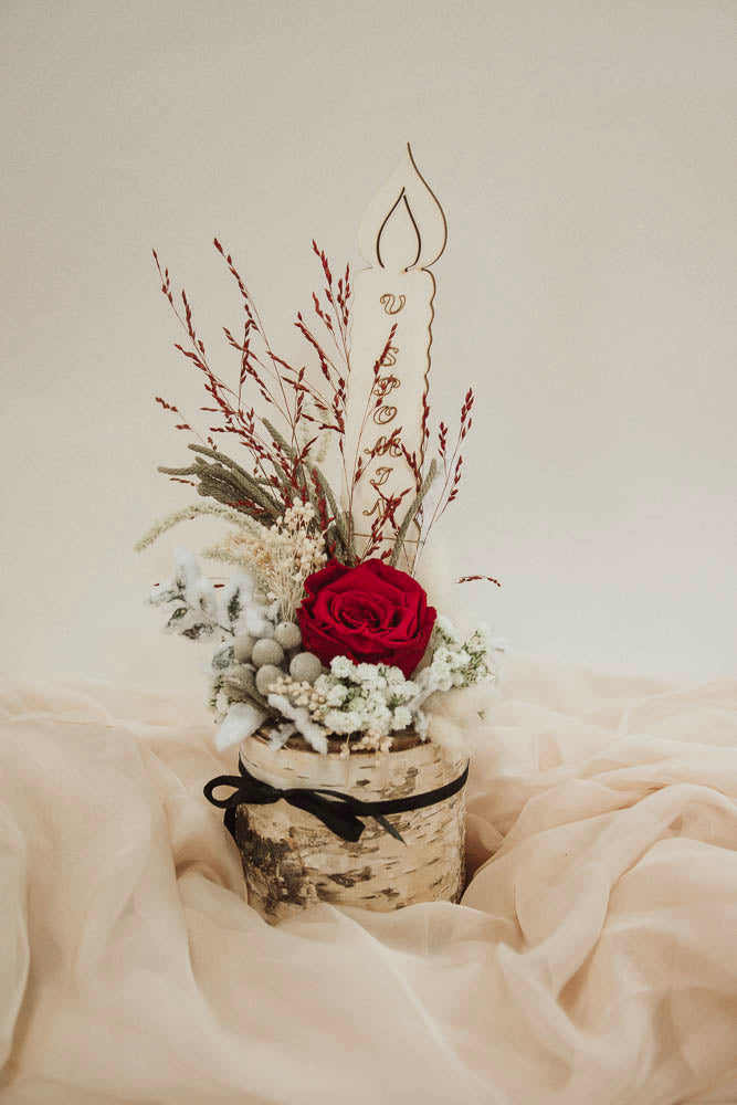 MORGENKERZE "Aufrichtiges Beileid"