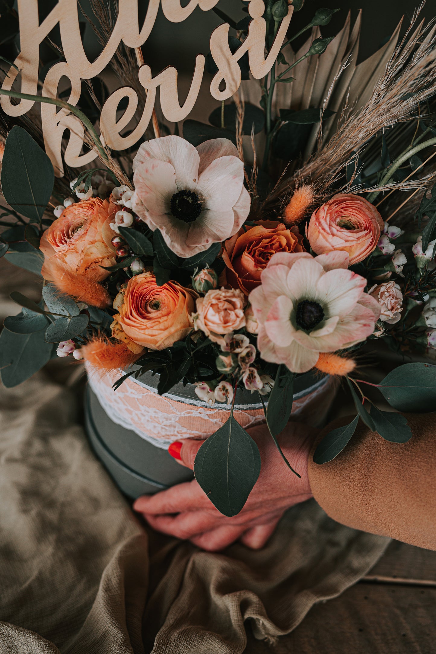 BOX MIT BLUME „Danke, dass es dich gibt.“