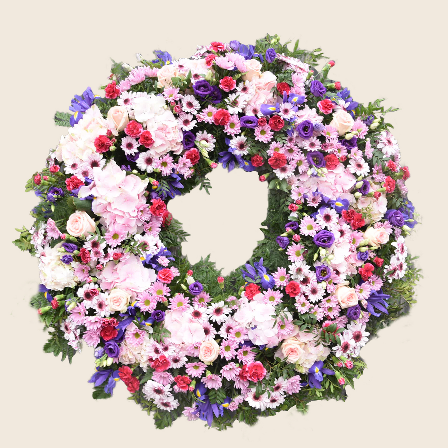 VENEC V ROZA/LILA BARVI