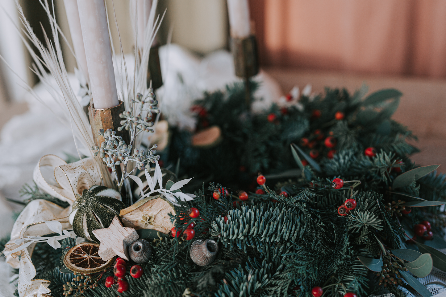 ADVENTSKRANZ "Goldener Moment"