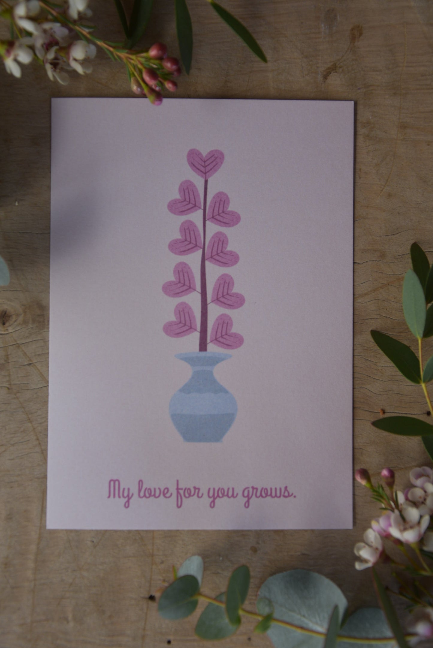 MY LOVE FOR YOU GROWS