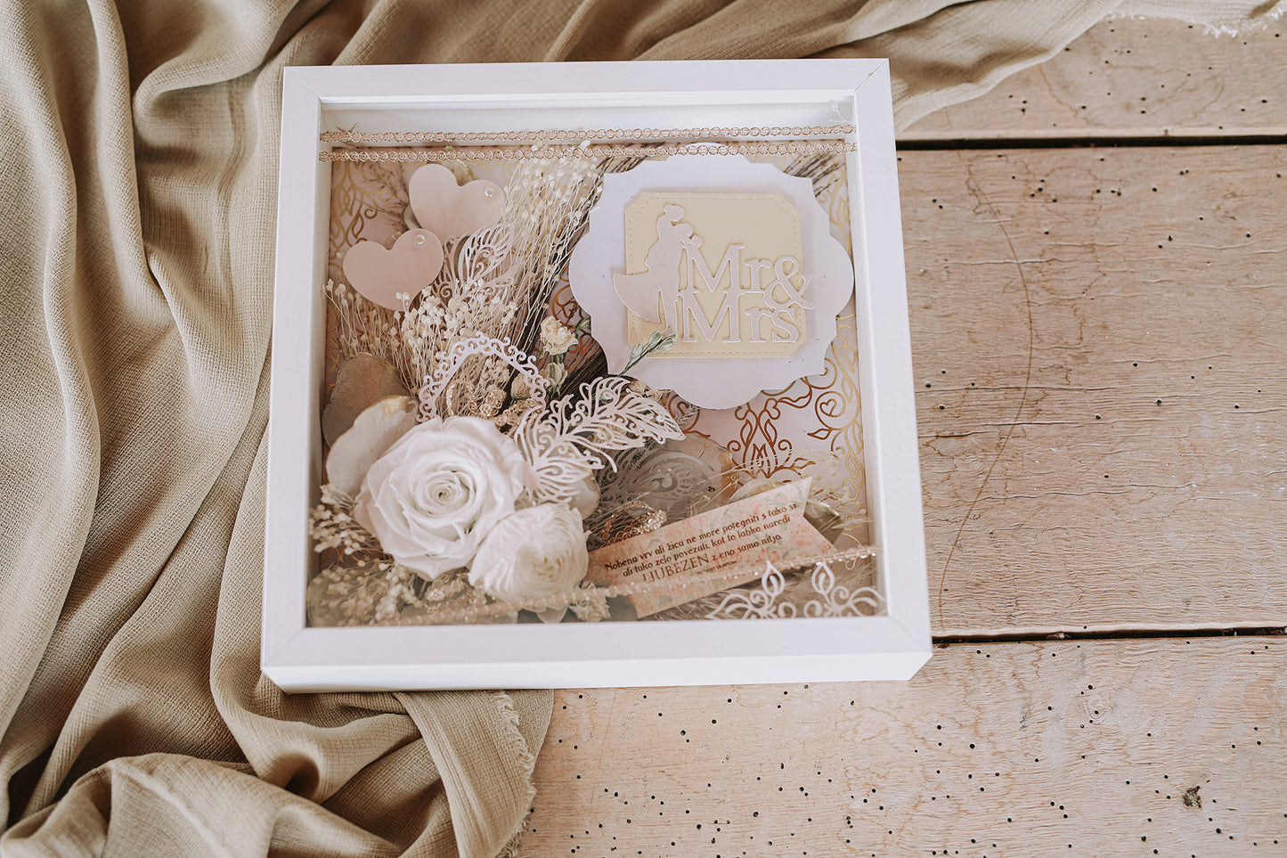 OKVIR POROKA "Ko cvetje spregovori"