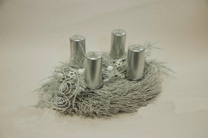 ADVENTSKRANZ „Silberblick“