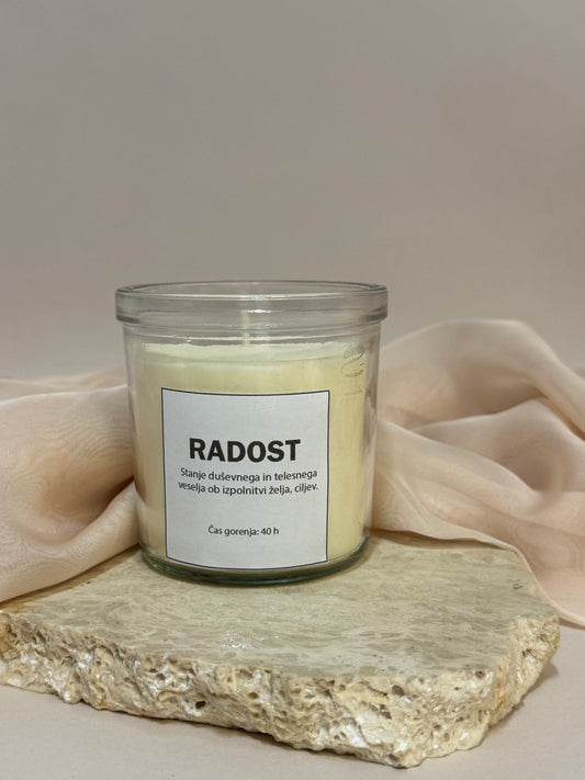 Dišeča svečka - Radost