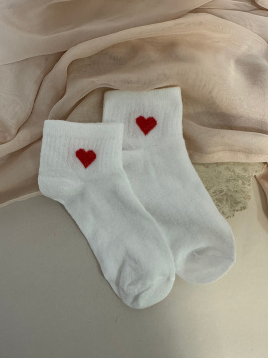 Ženske nogavice Srce