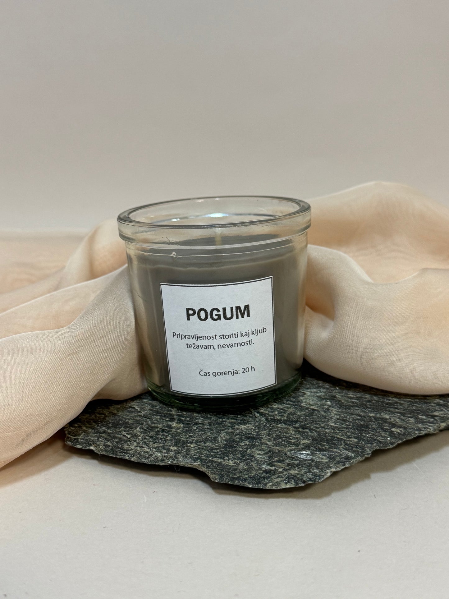 Dišeča svečka - Pogum