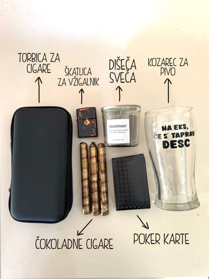 Darilni paket za odločne moške