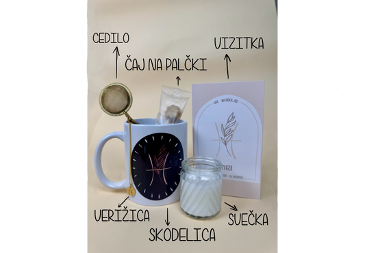 Zodiakalni astro rojstnodnevni paket za ženske