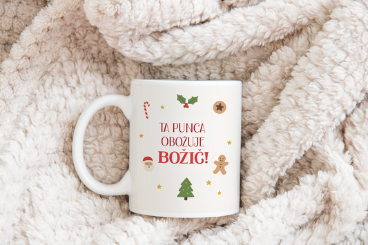 Skodelica - Ta punca obožuje božič!