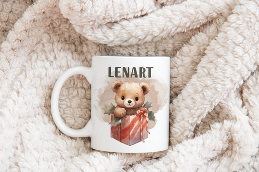 Prazničen Medvedek + ime