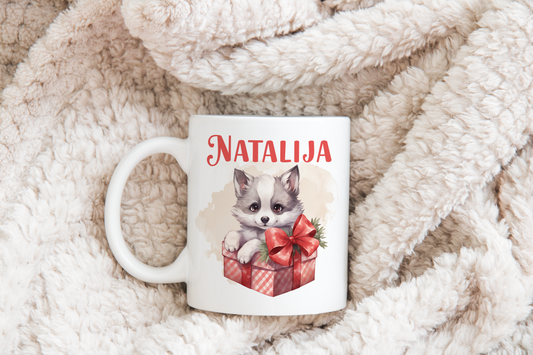 Praznični volkec + ime