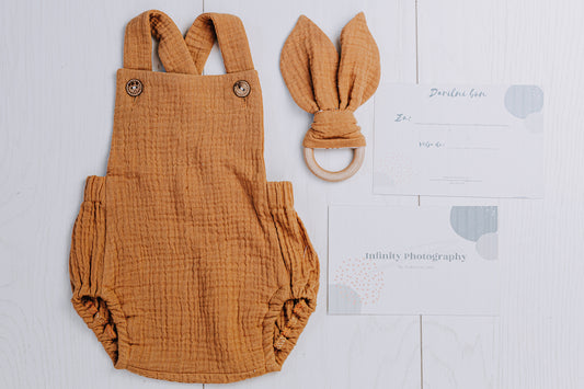 ROMPER, GRIZALO IN DARILNI BON ZA FOTOGRAFIRANJE NOVOROJENČKA