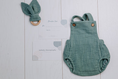 ROMPER, ROMPER IN DARILNI BON ZA FOTOGRAFIRANJE NOVOROJENČKA