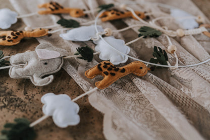 Mobile über dem Kinderbett