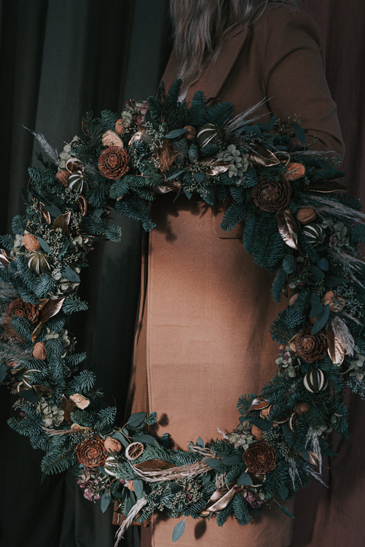 VENČEK ZA NA VRATA  XXL "Čarobni praznik"