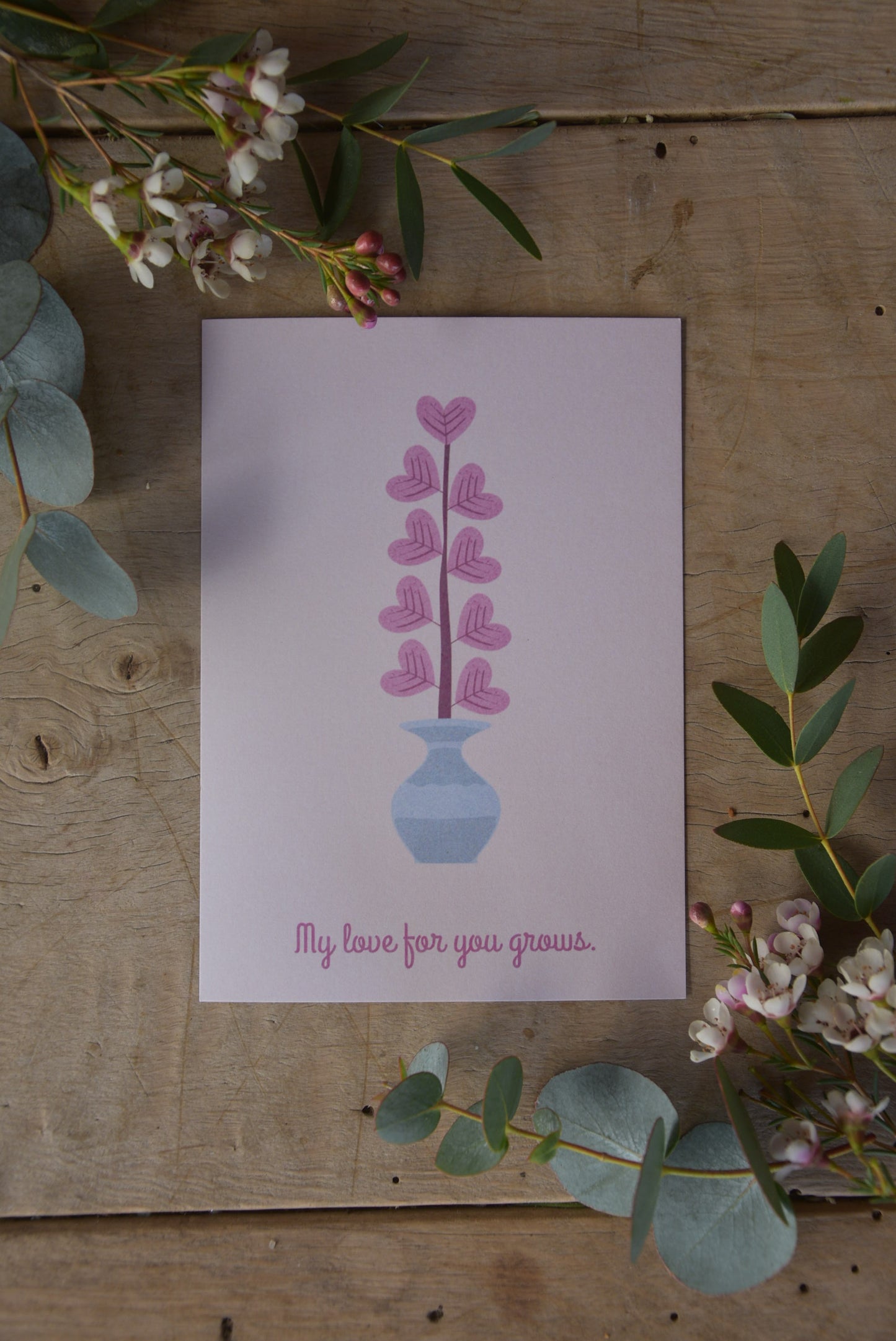 MY LOVE FOR YOU GROWS