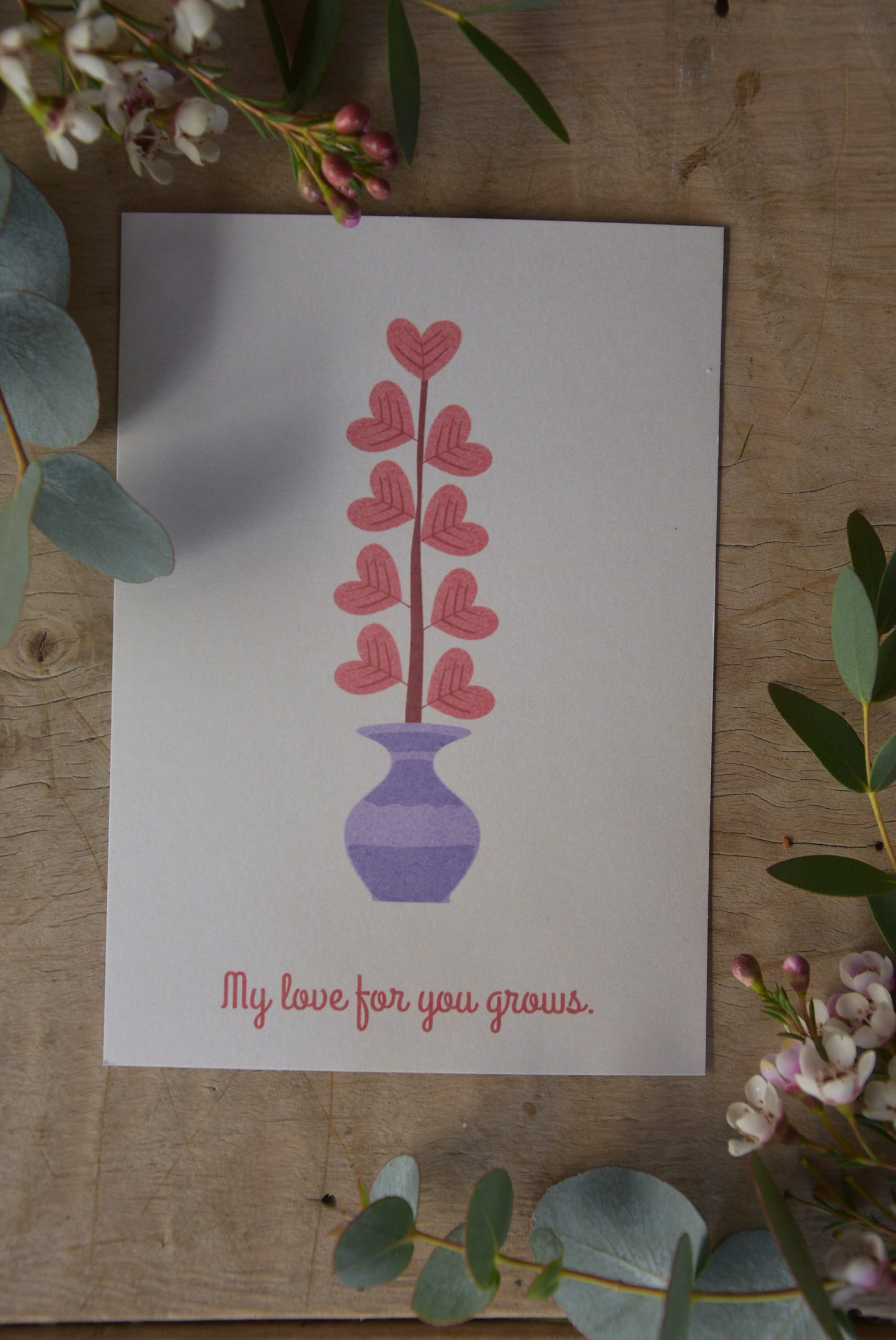 MY LOVE FOR YOU GROWS