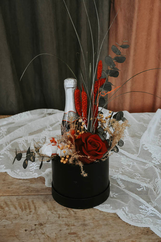 MINI BOX OF ROSES "Dvojina"