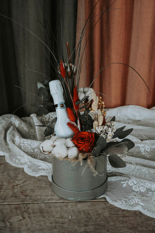 MINI BOX OF ROSES "Ljubezen"