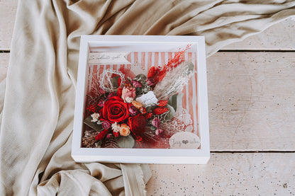 OKVIR JAZ LJUBIM TEBE "Ko cvetje spregovori"