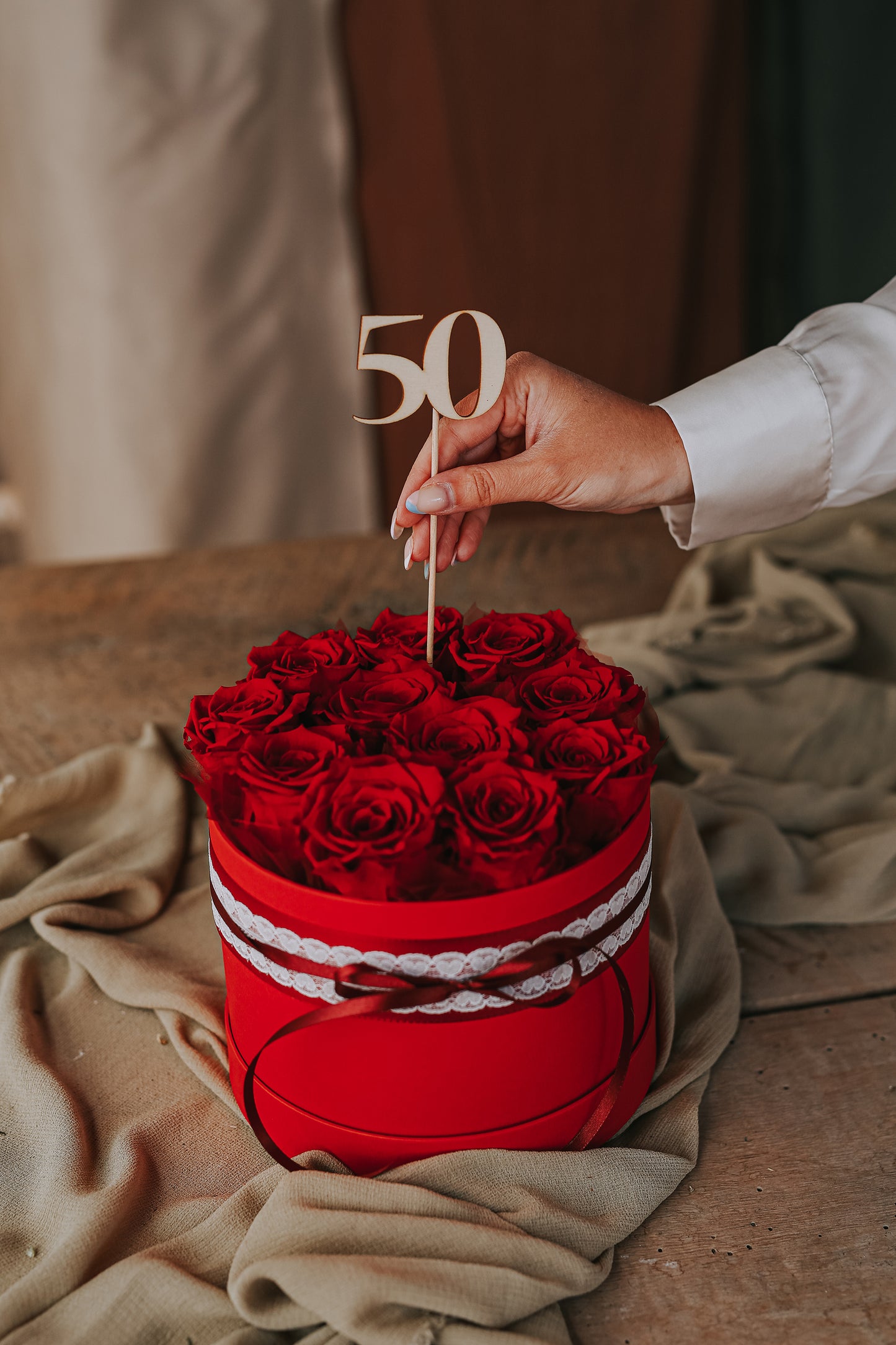 BOX OF ROSES "You are THE BEST!"