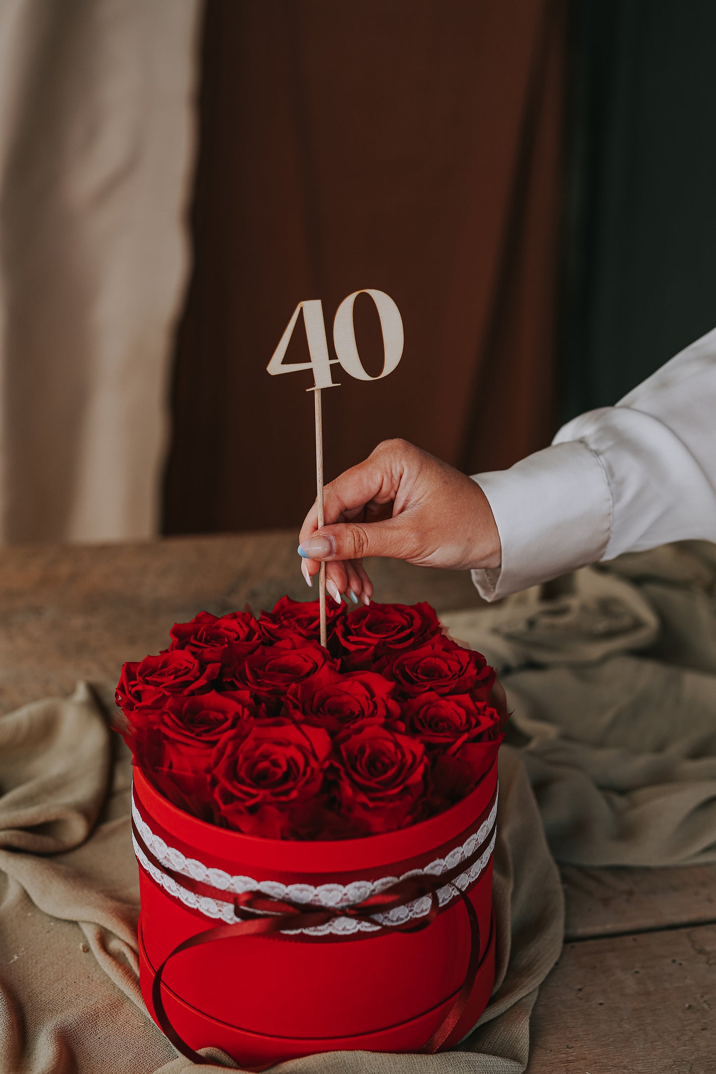 BOX OF ROSES "You are THE BEST!"