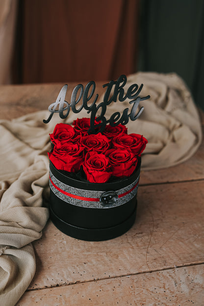 BOX OF ROSES "All the Best"