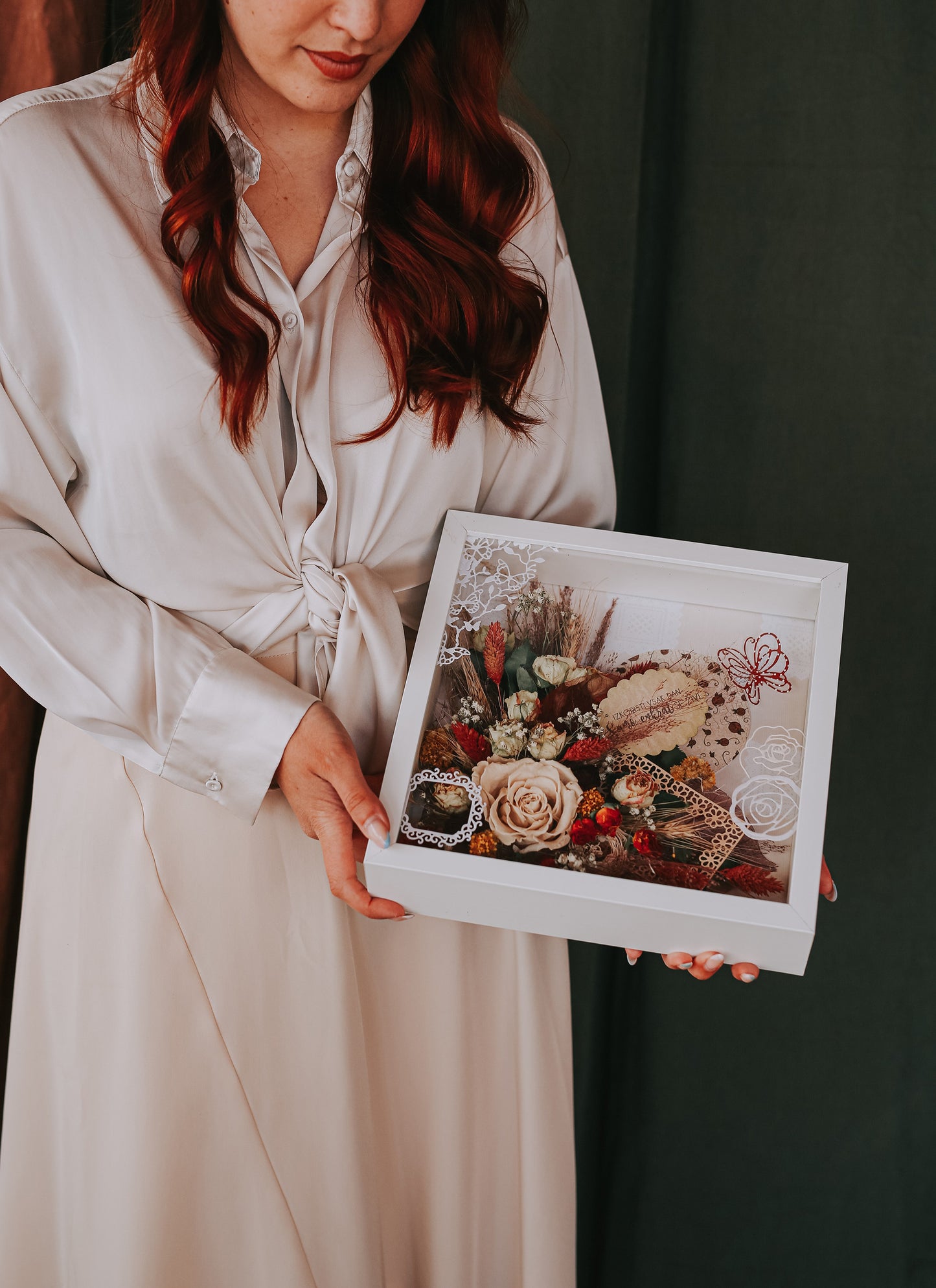 PEARL FRAME "When flowers speak"