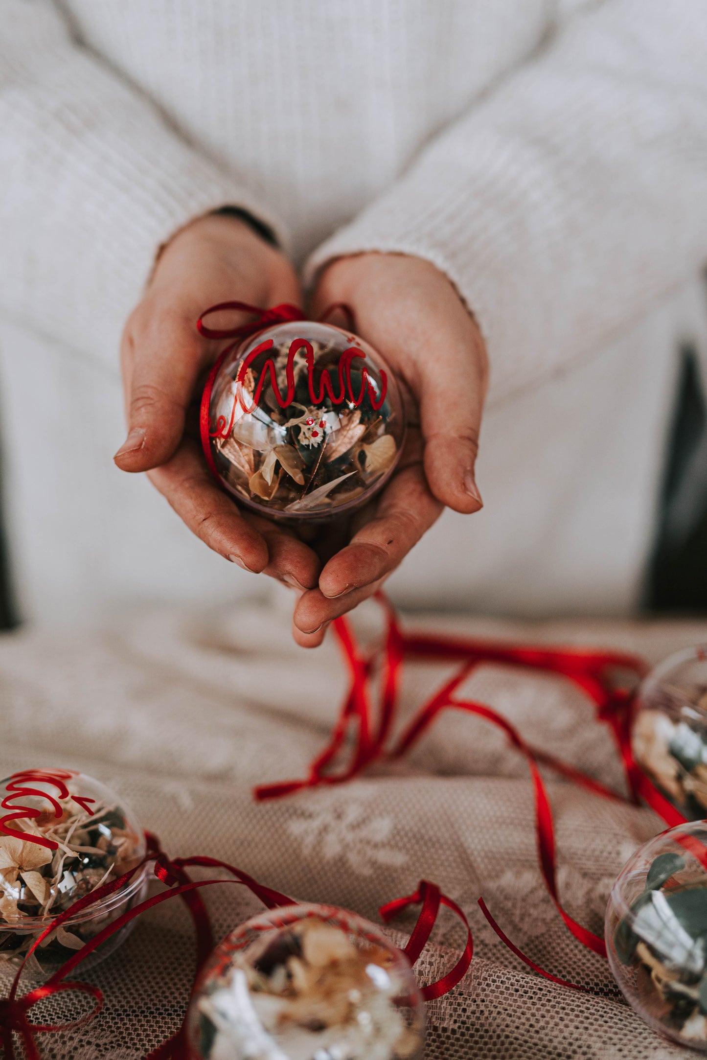 BOŽIČNA KROGLA Z IMENOM